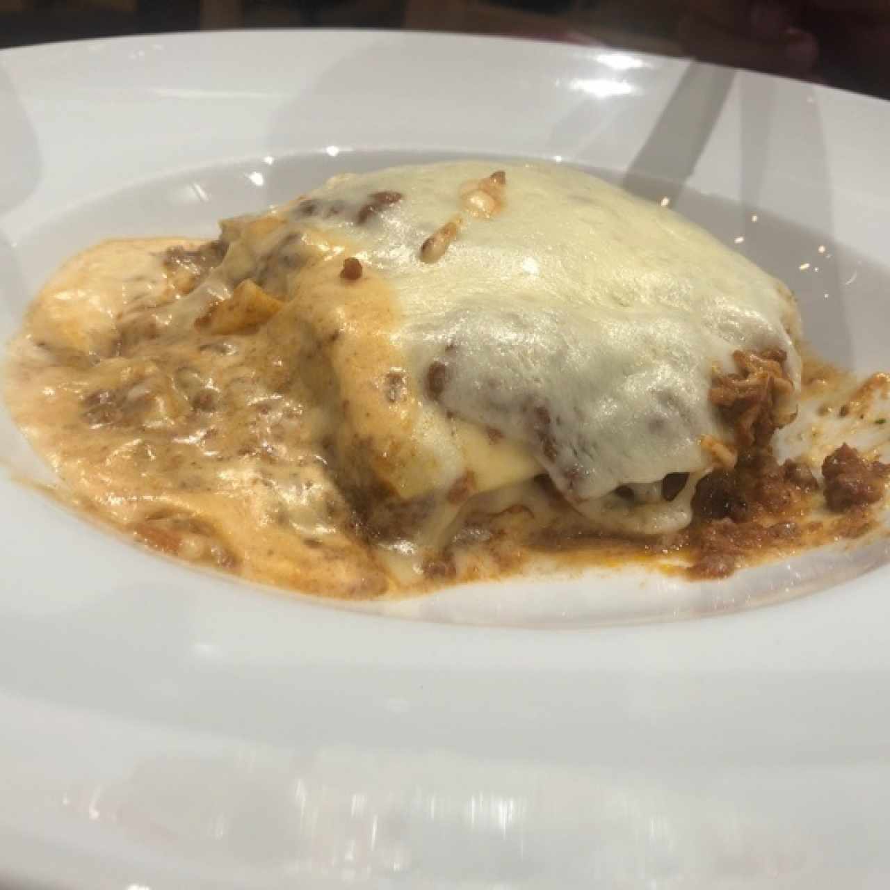 Lasagna de carne