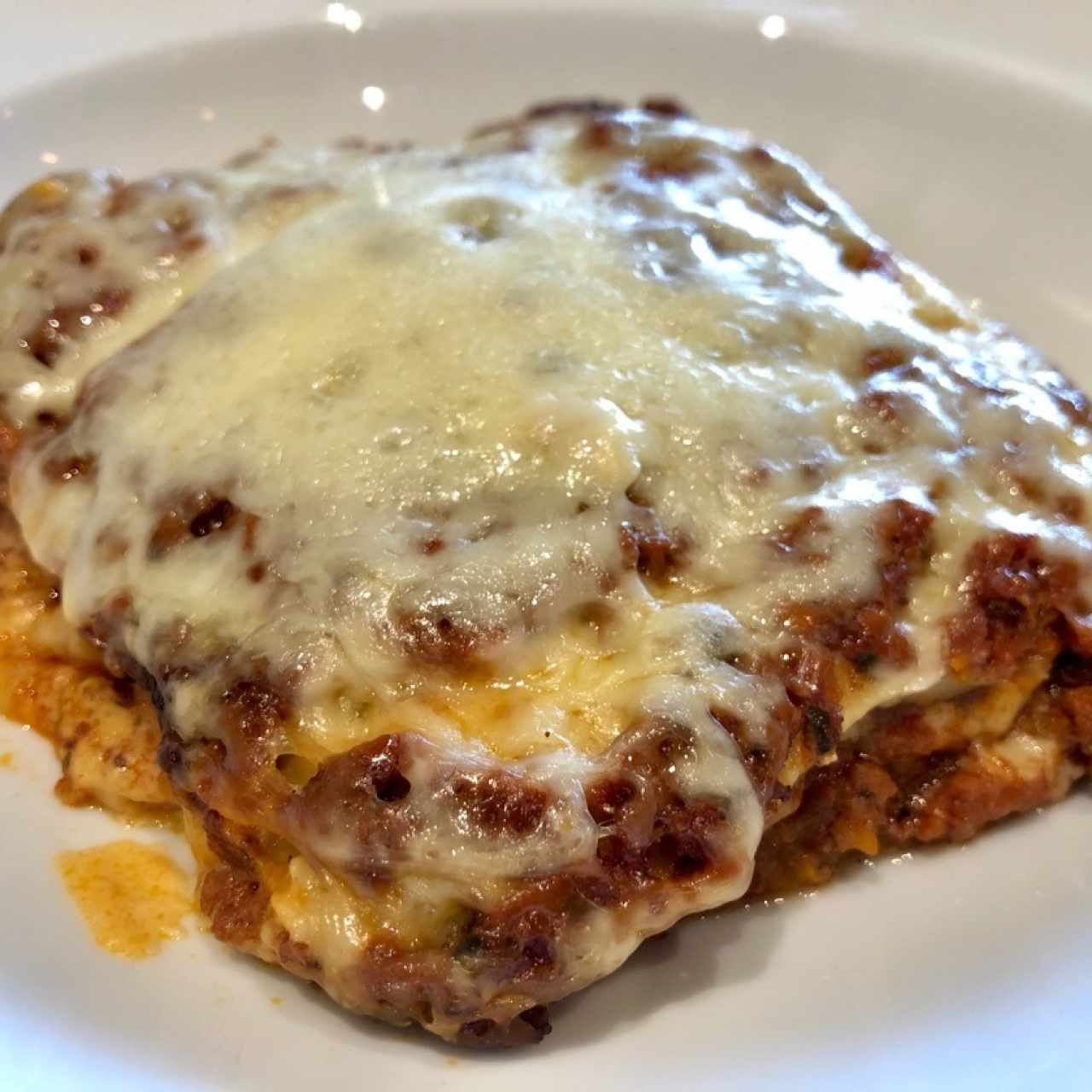 lasagna bolañesa extra gratinada 