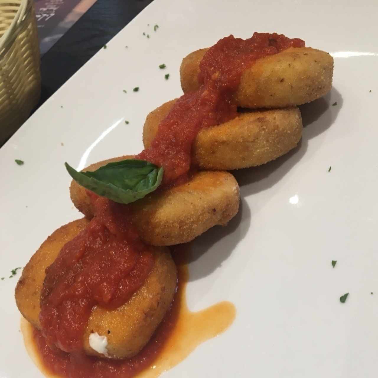 mozzarella frita