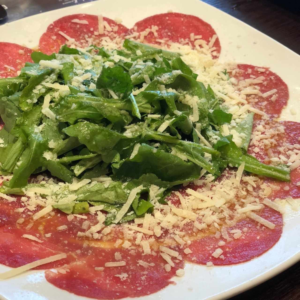 carpaccio de res 