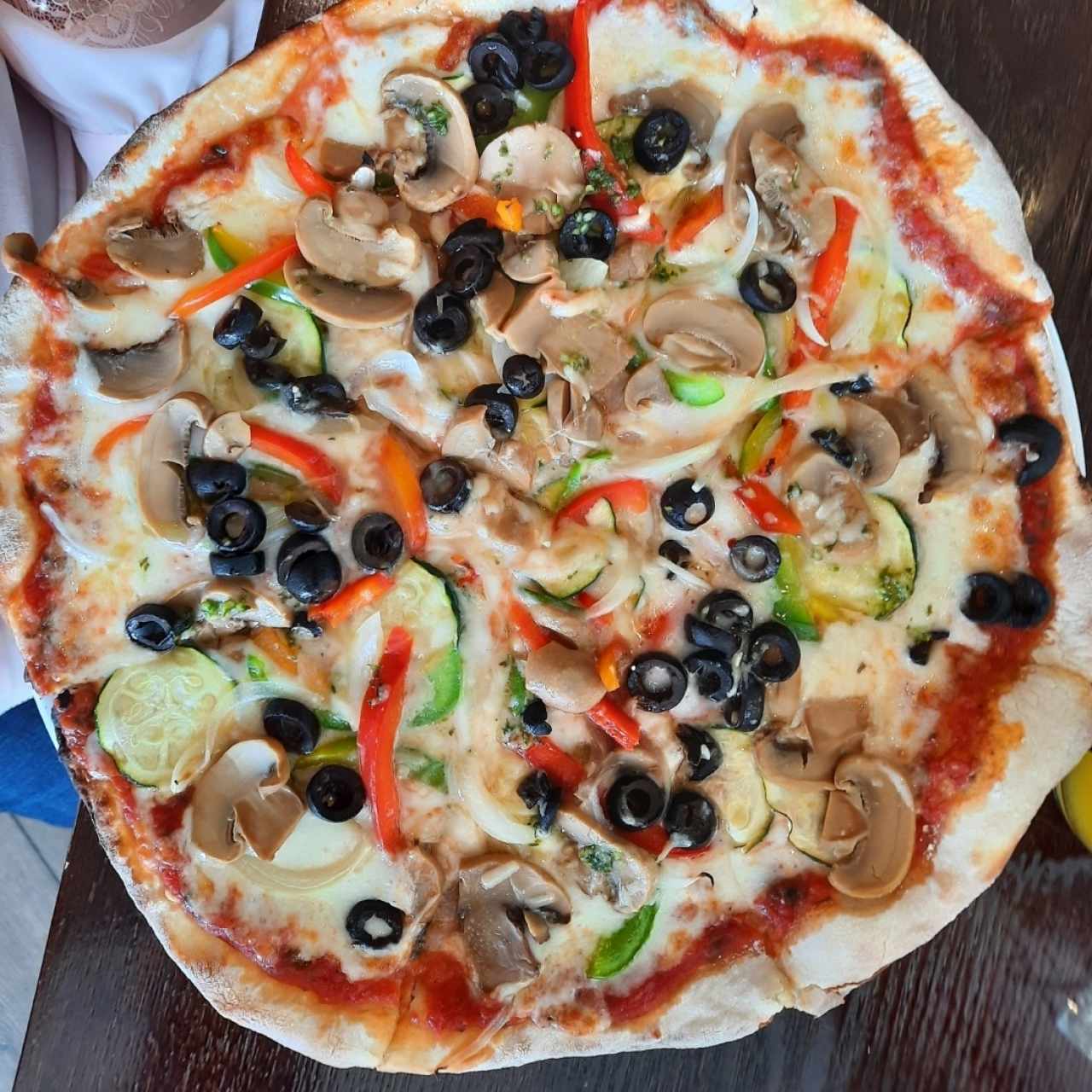 Pizza vegetariana 