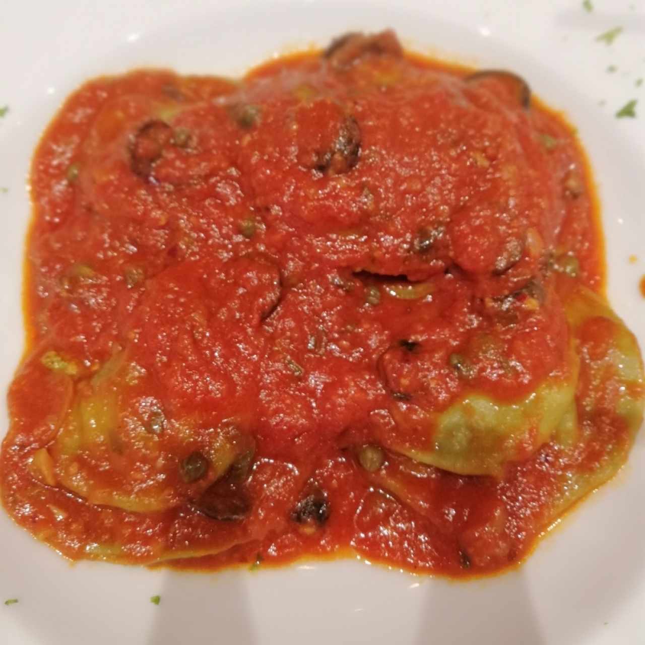 raviolis putanesca