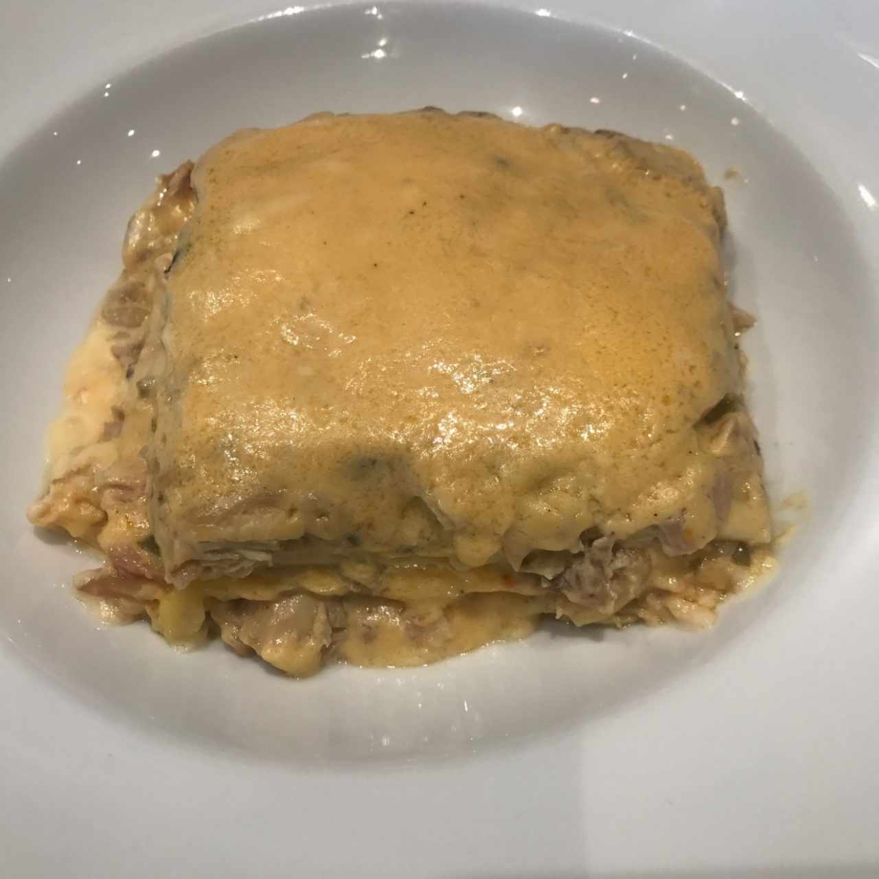 lasagna de pollo 