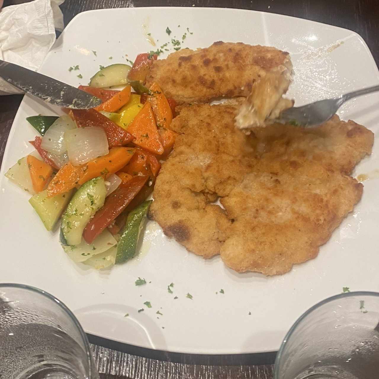 Pechuga de Pollo Alla Milanese