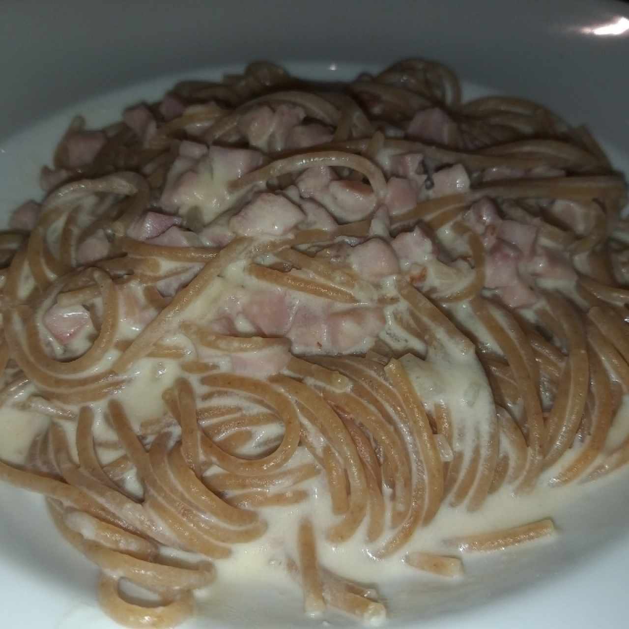 spaghetti integral Alfredo