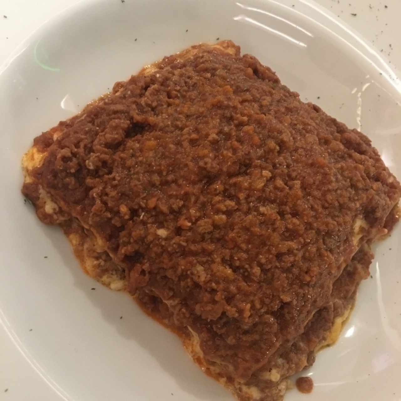 Lasagña a la Boloñesa