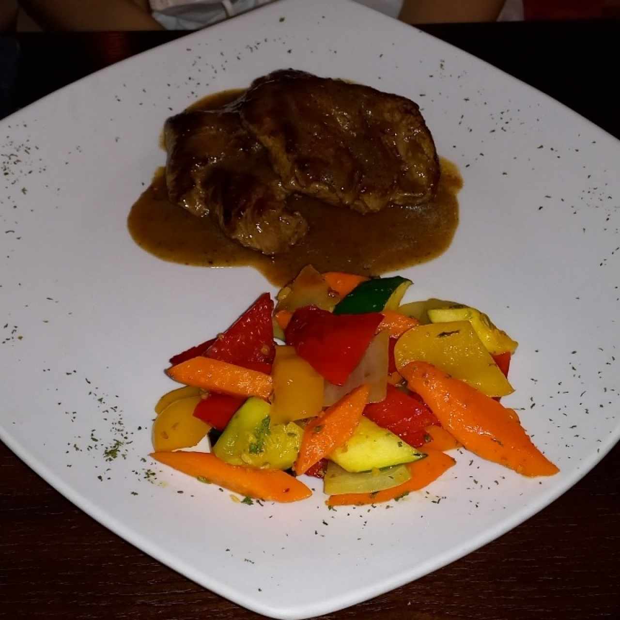 Filete a la Pimienta