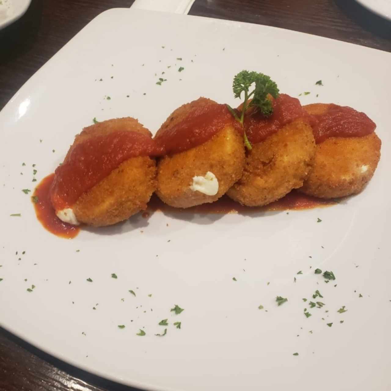 Entradas - Mozzarella in Carrozza