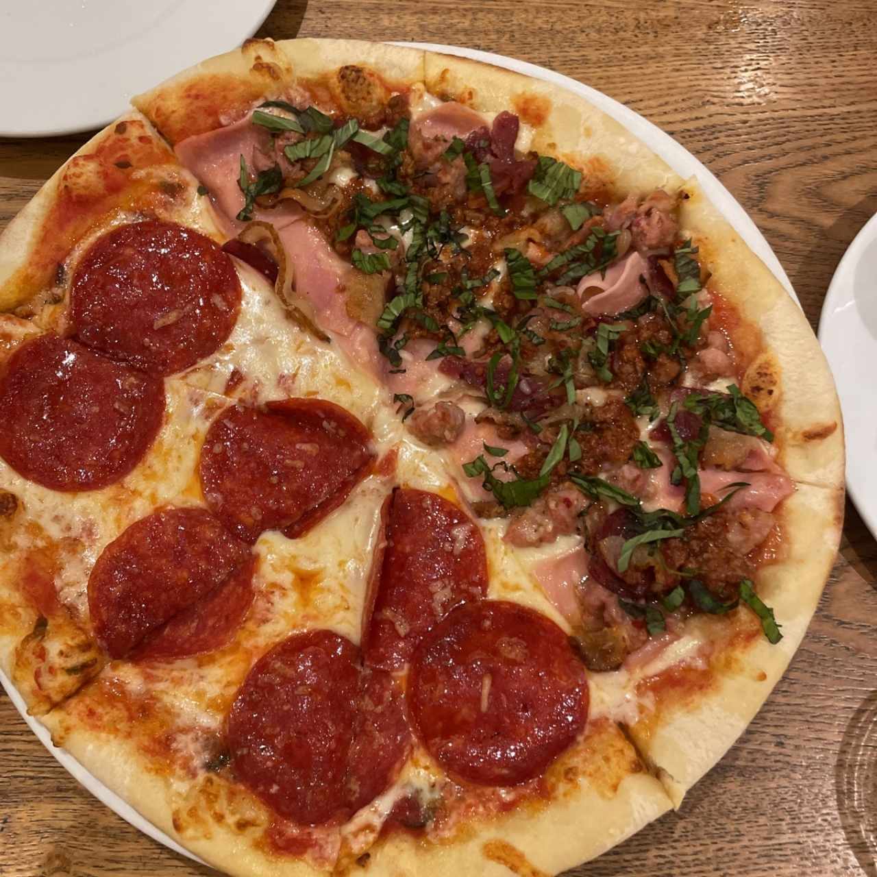 Pizza combinacion - pepperoni
