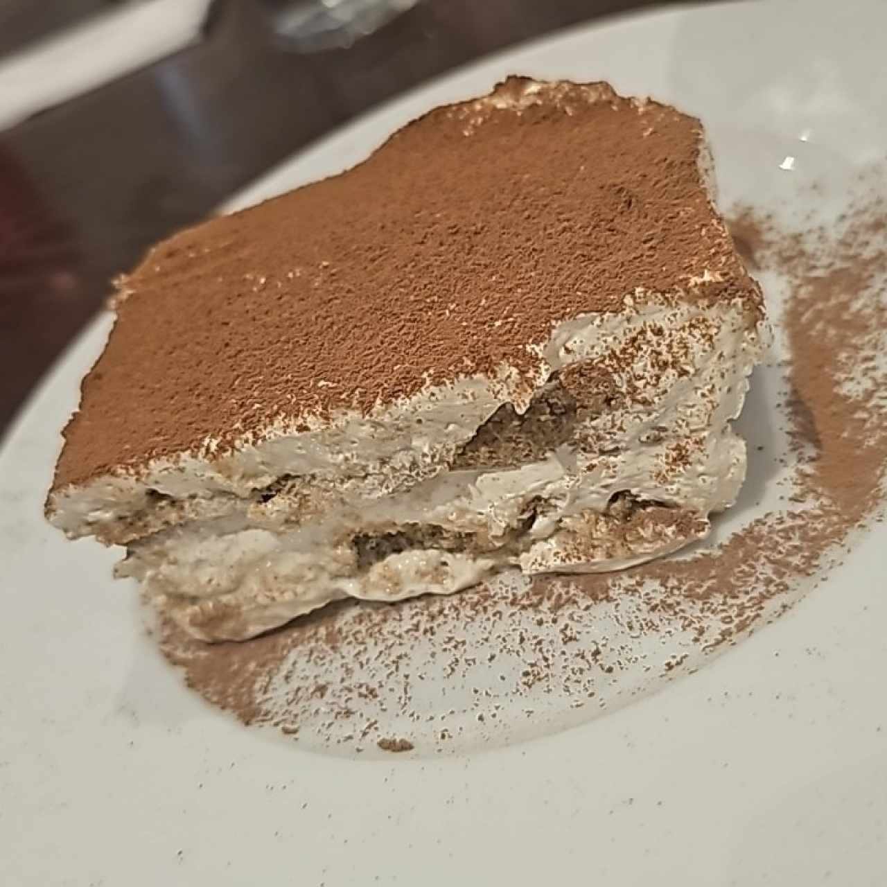 Tiramisú de la casa