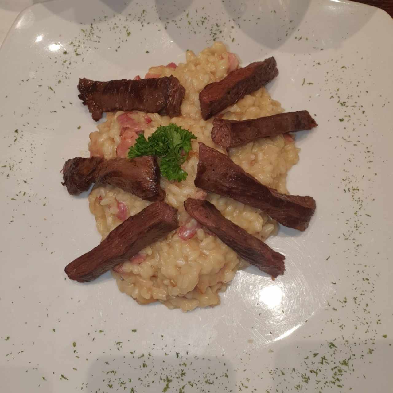 risotto de entraña