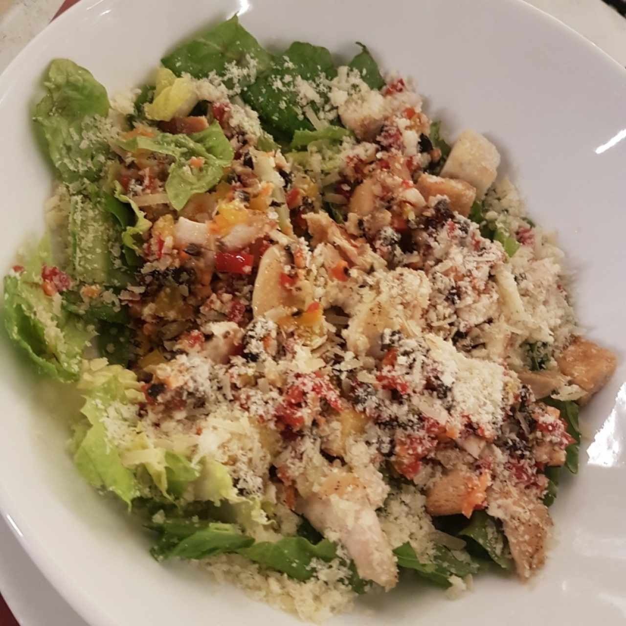 ensalada de pollo