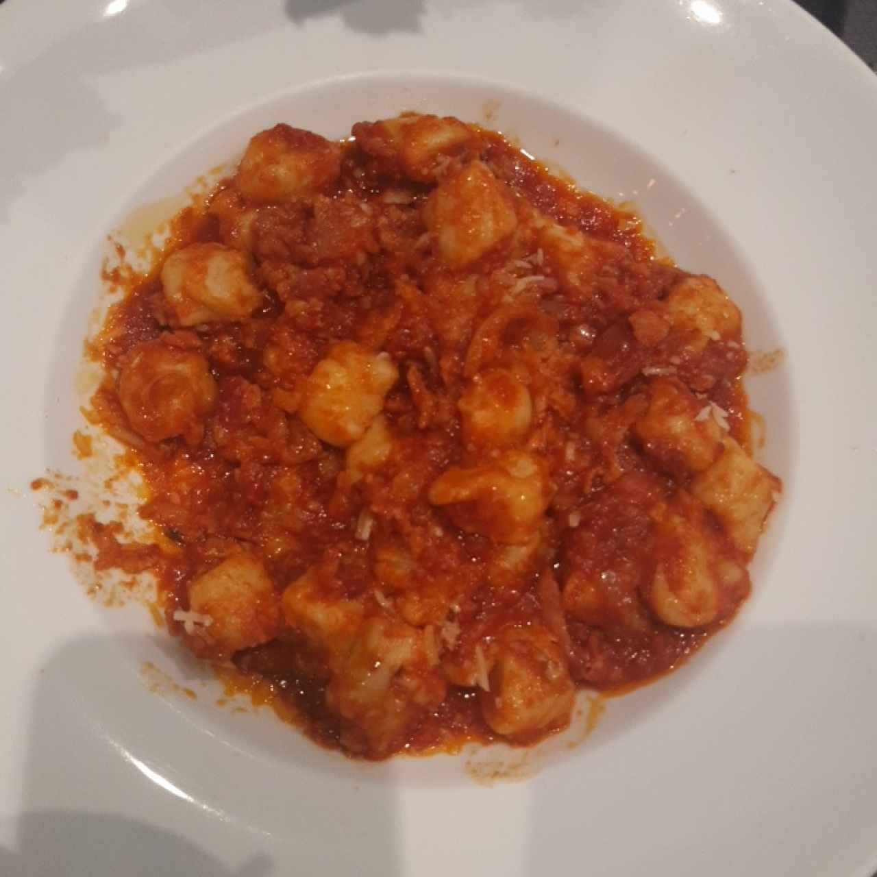 gnocci amatriciana