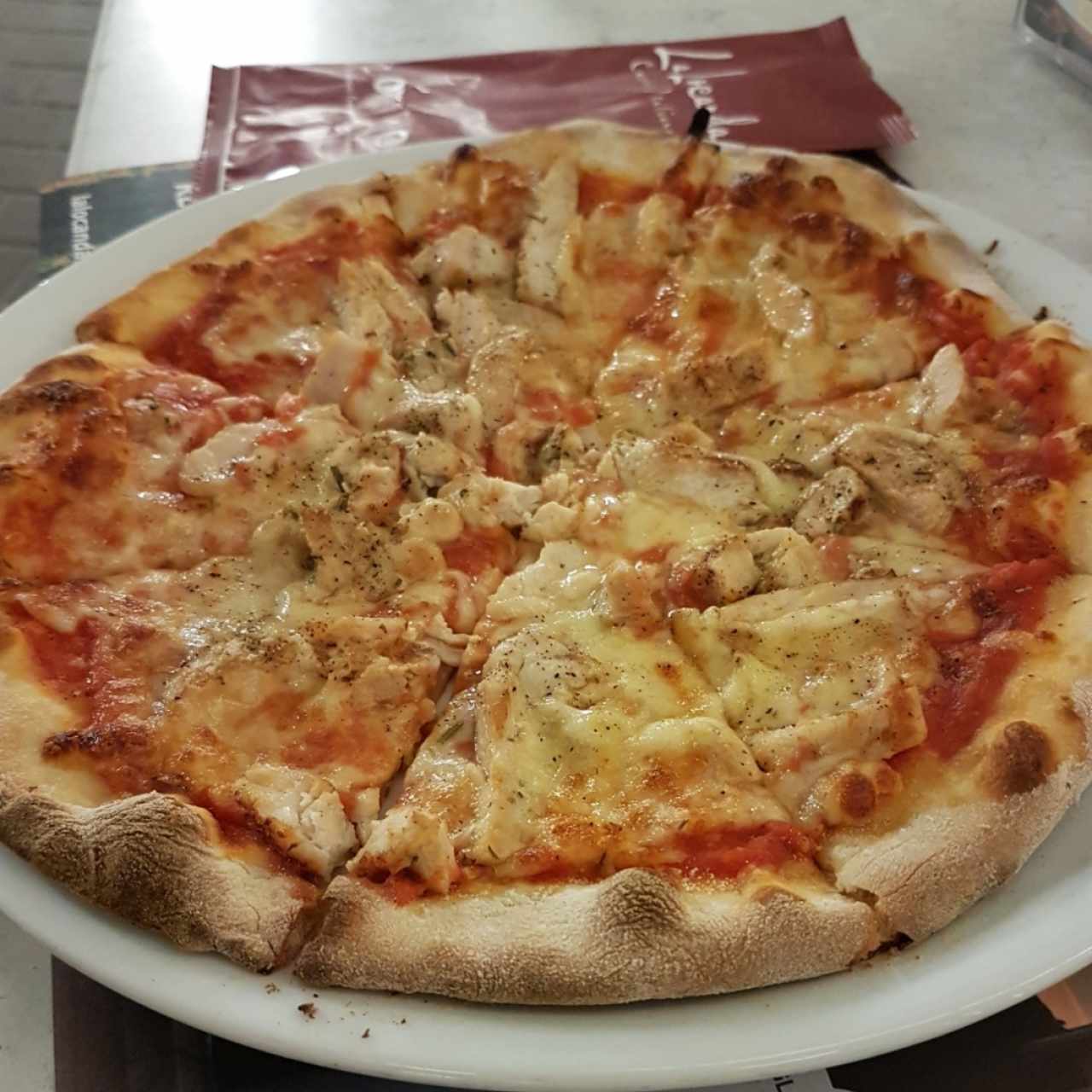 pizza de pollo 