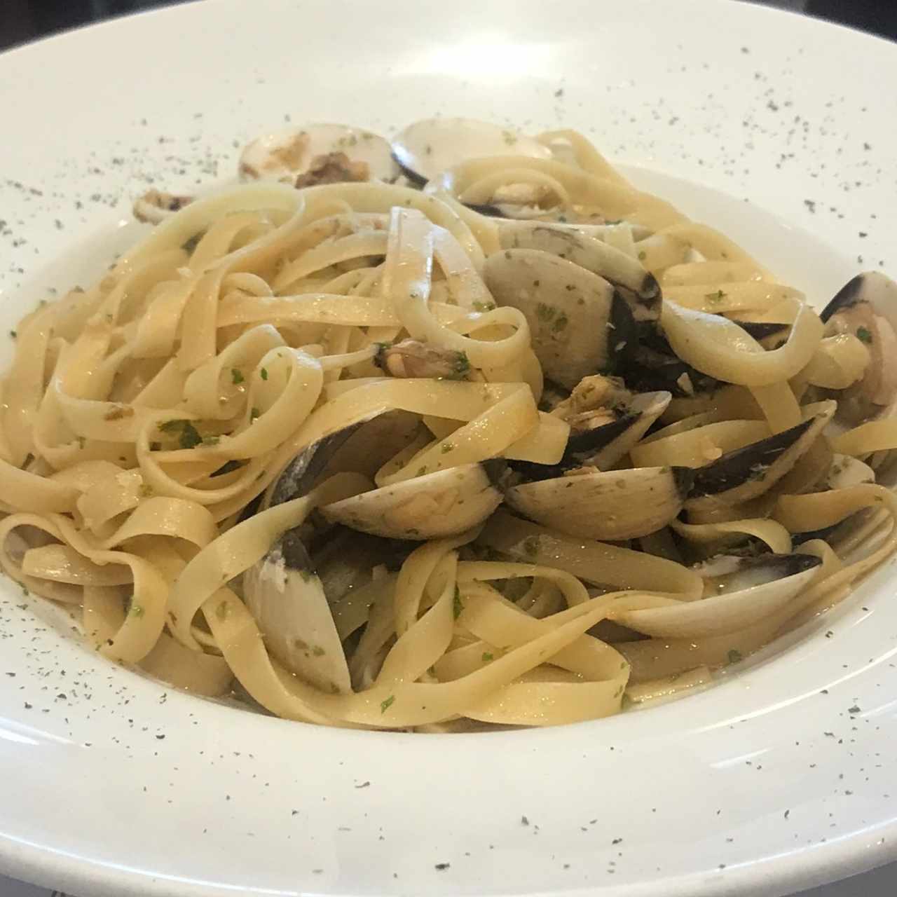 Fettucine con Almejas