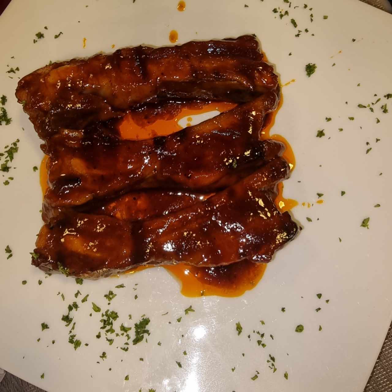 costillas bbq