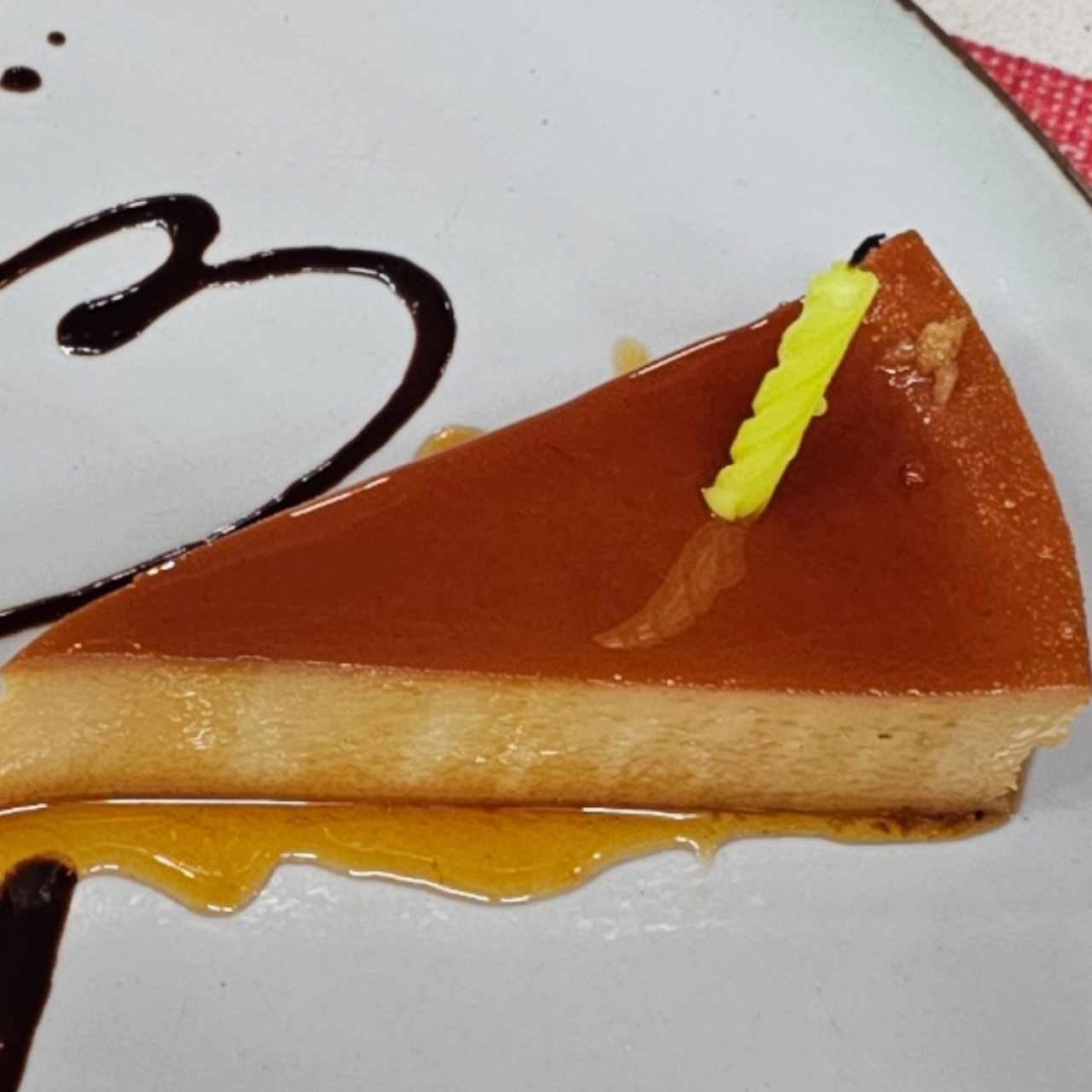 Flan de la casa