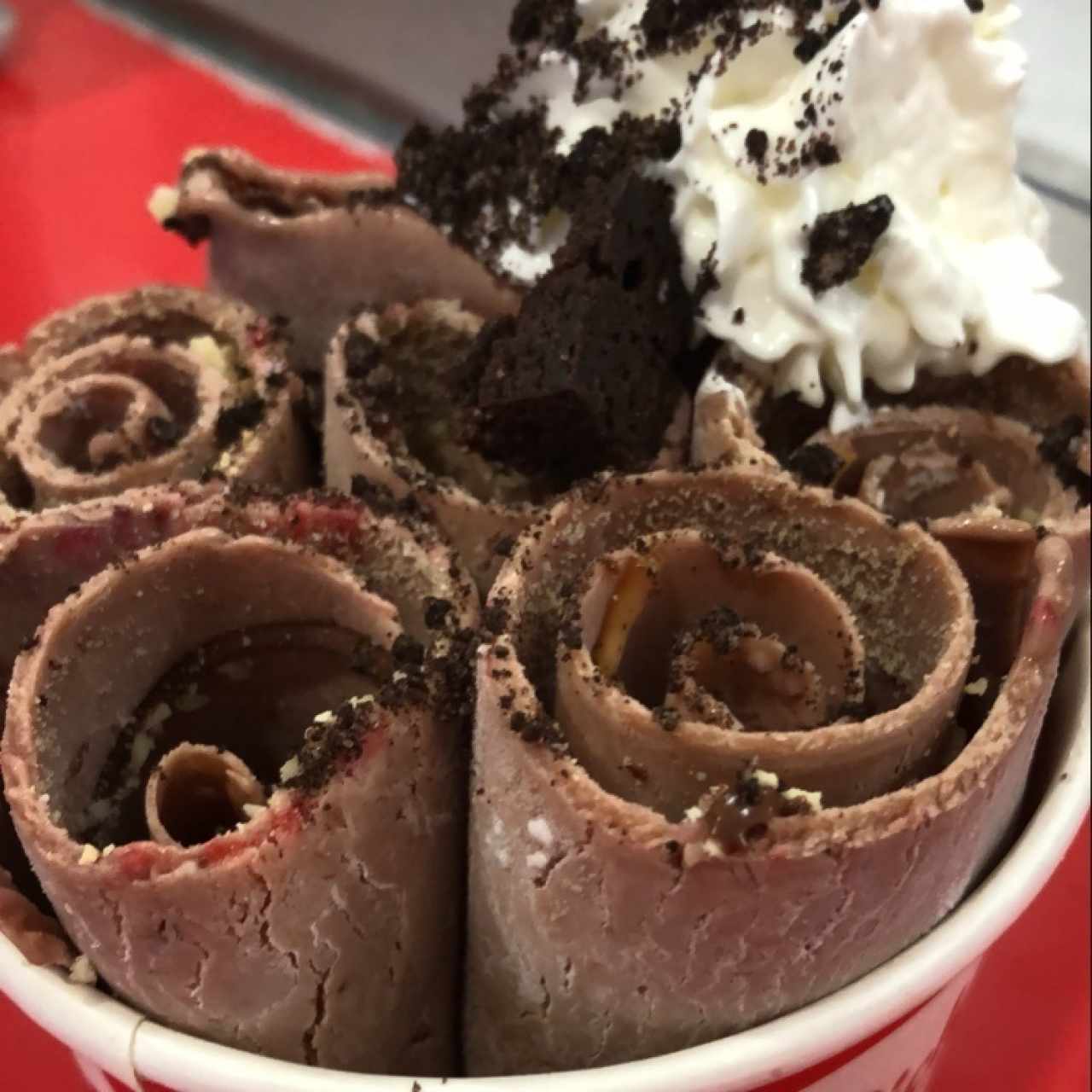 Large de Nutella con Oreo y Fresa