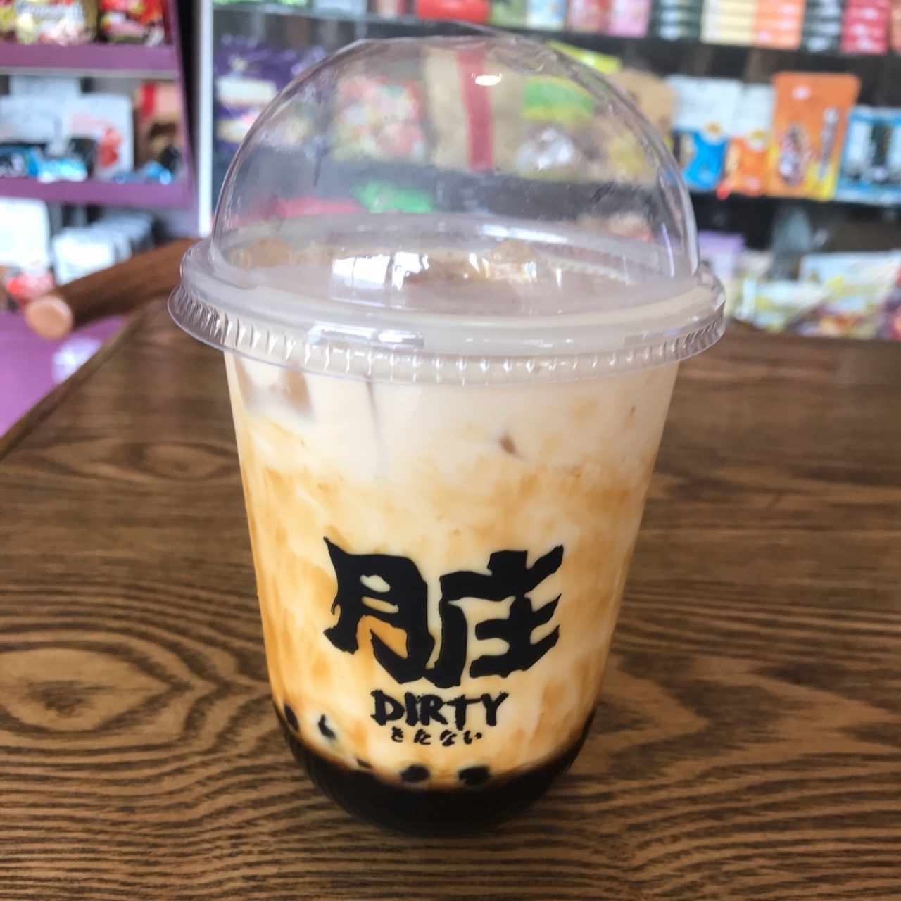 dirty milk tea(jasmine green tea)