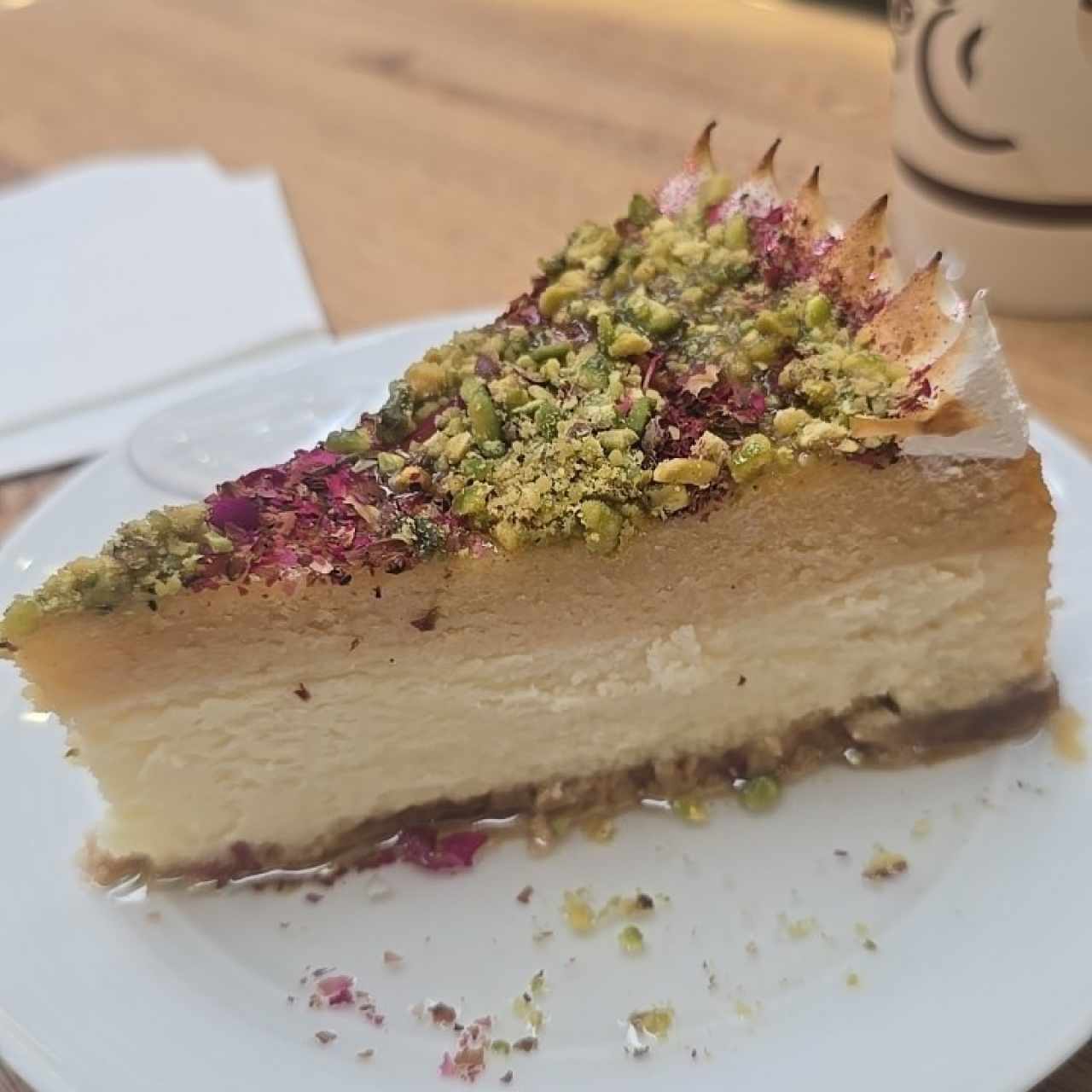 Postres Libaneses - Cheesecake Arabe