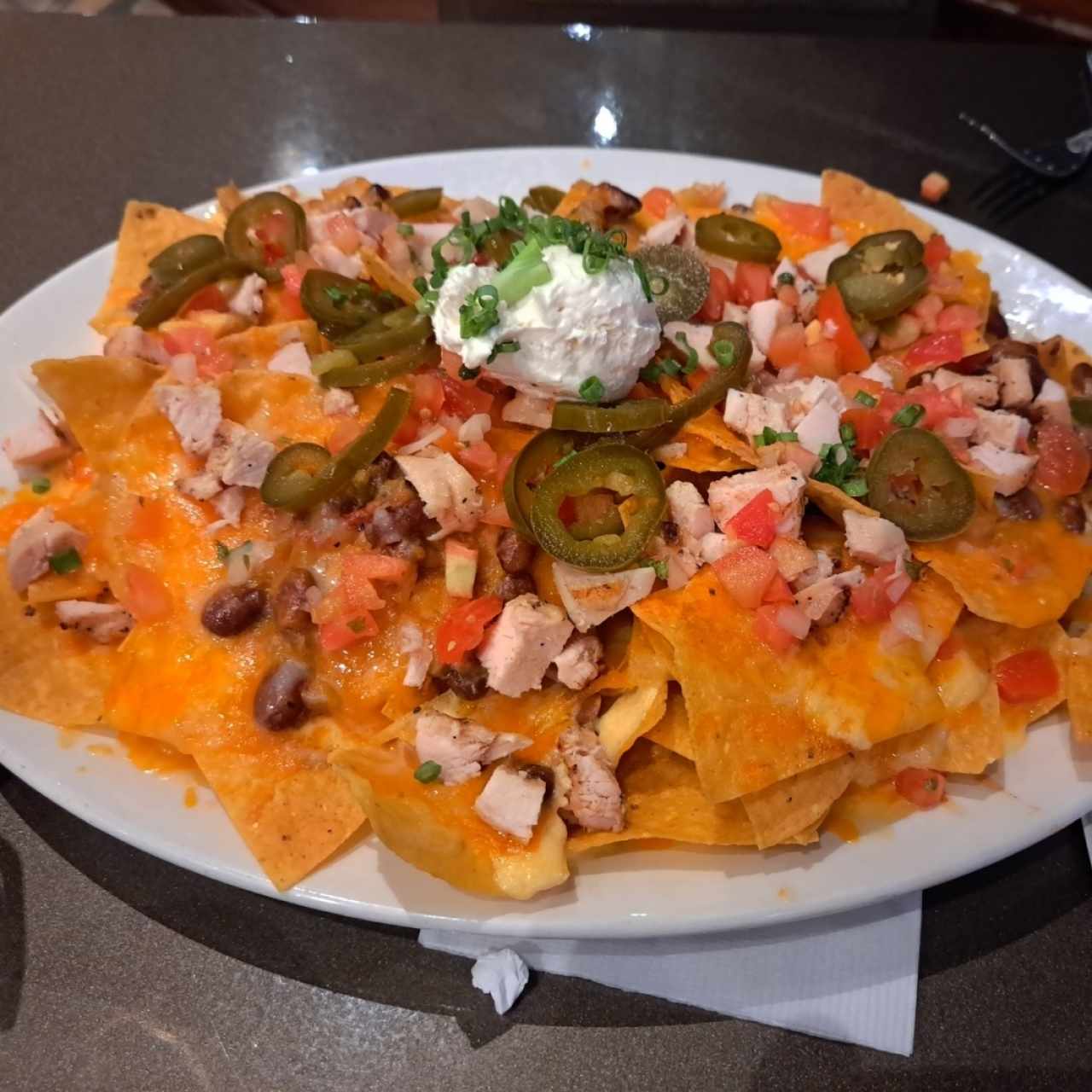 Classic Nachos con Pollo