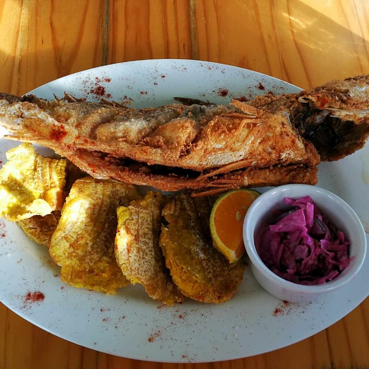 Fried fish