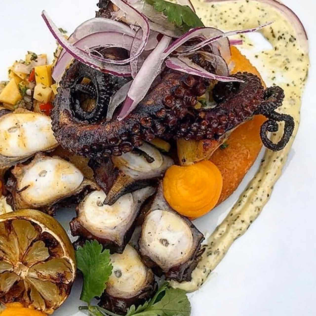 Platos Fuertes - Pulpo al Grill