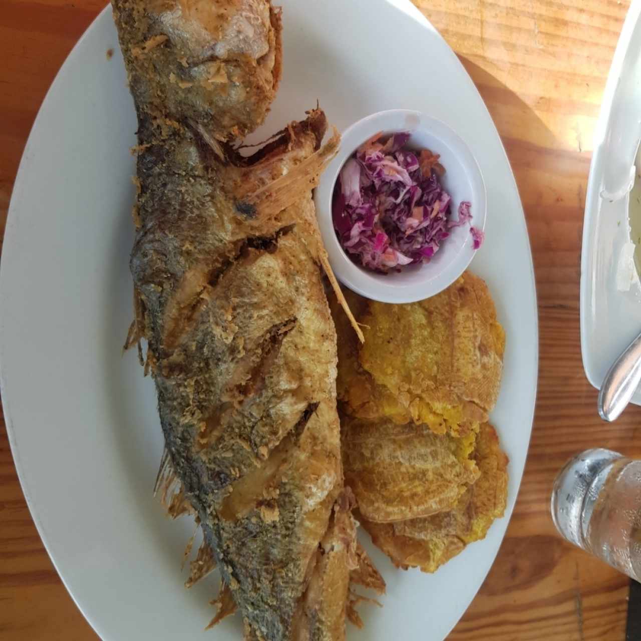 Platos Fuertes - Pescado Frito Veracruz 17$