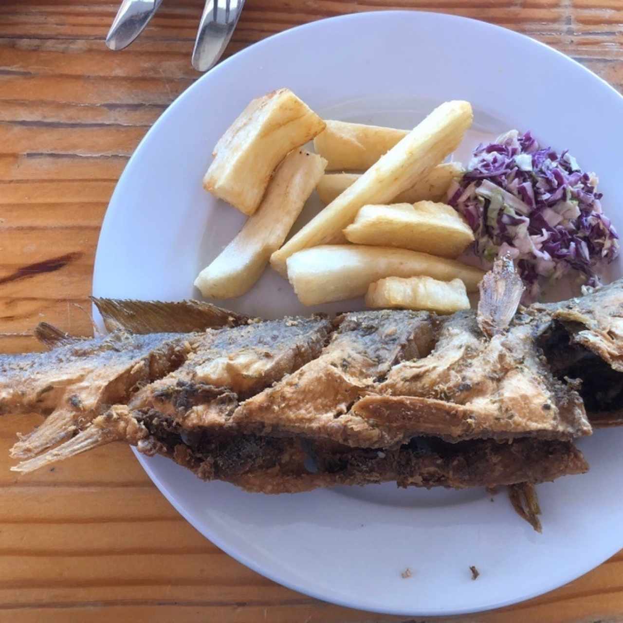 Platos Fuertes - Pescado Frito Veracruz