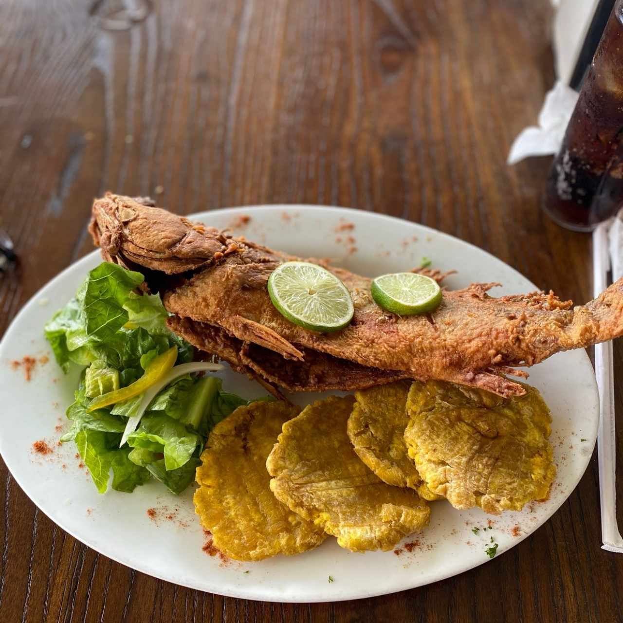 Platos Fuertes - Pescado Frito Veracruz