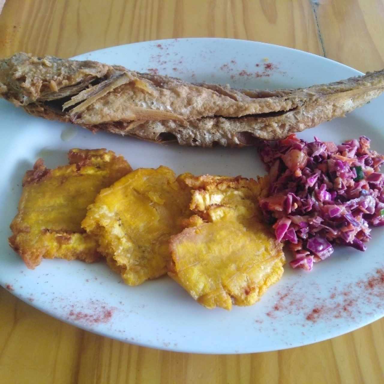 pescado frito