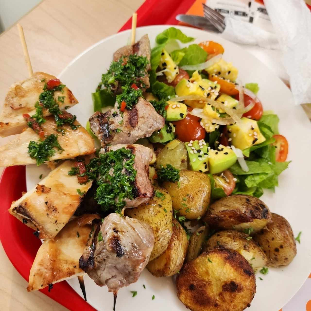 Pollo - Brochetas