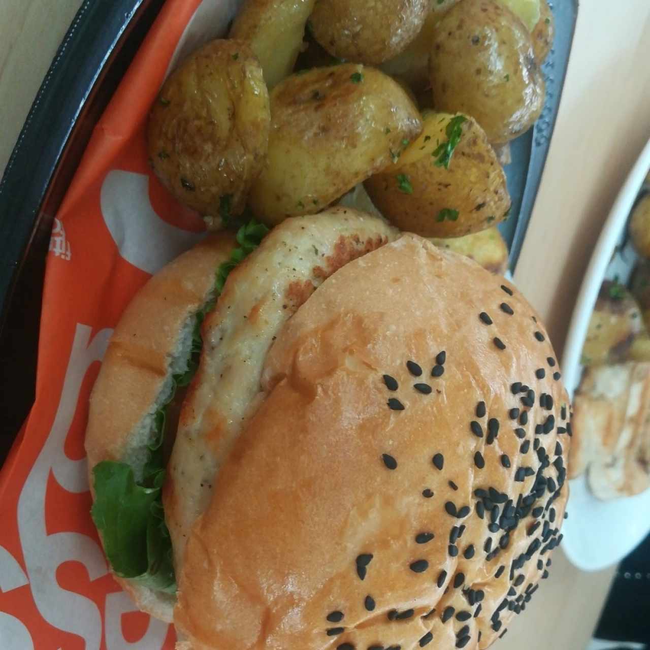 Chicken burger