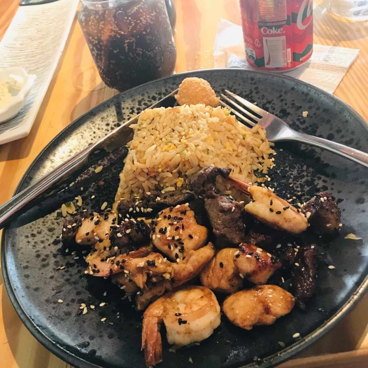 Teppan yaki - Mixto