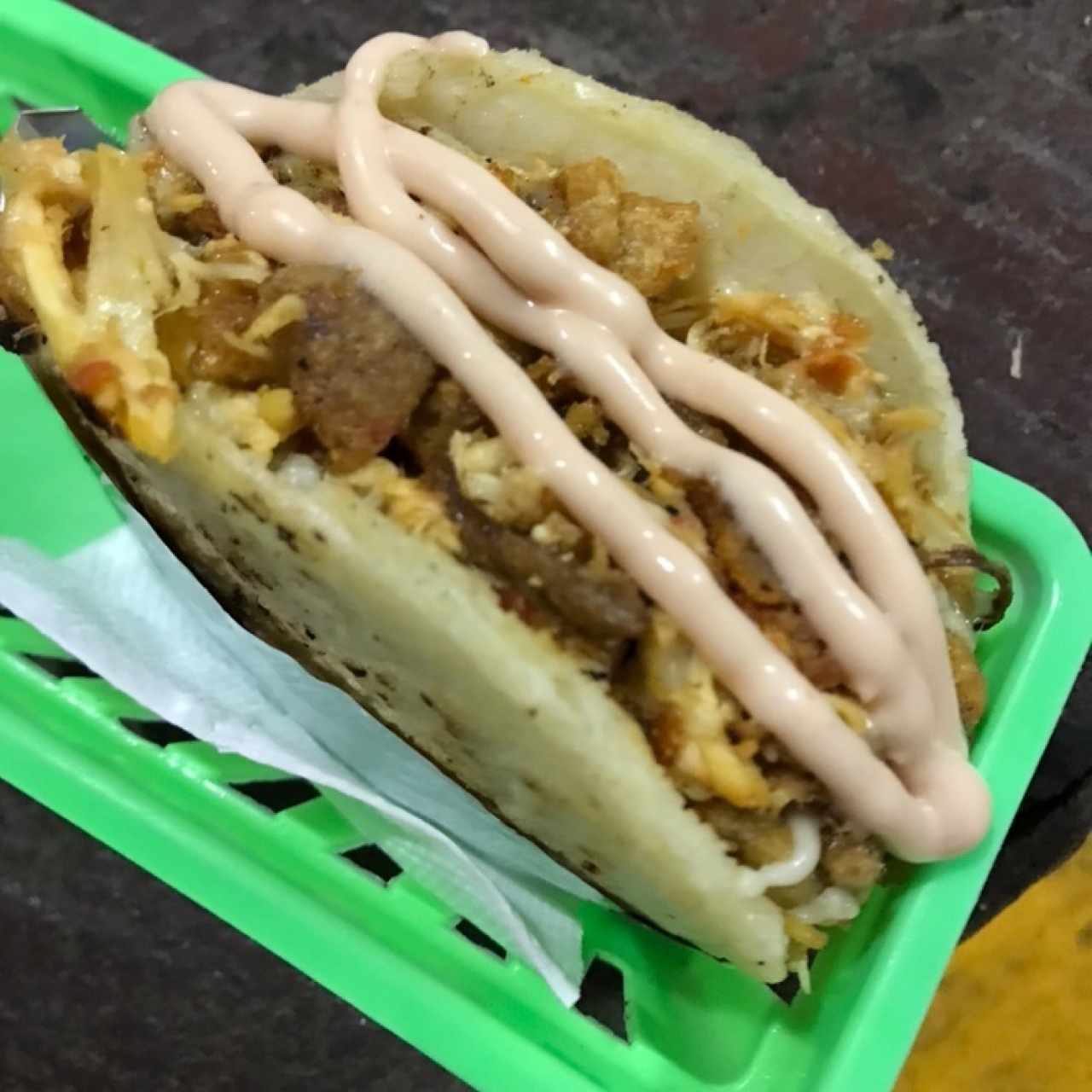 arepa con todo