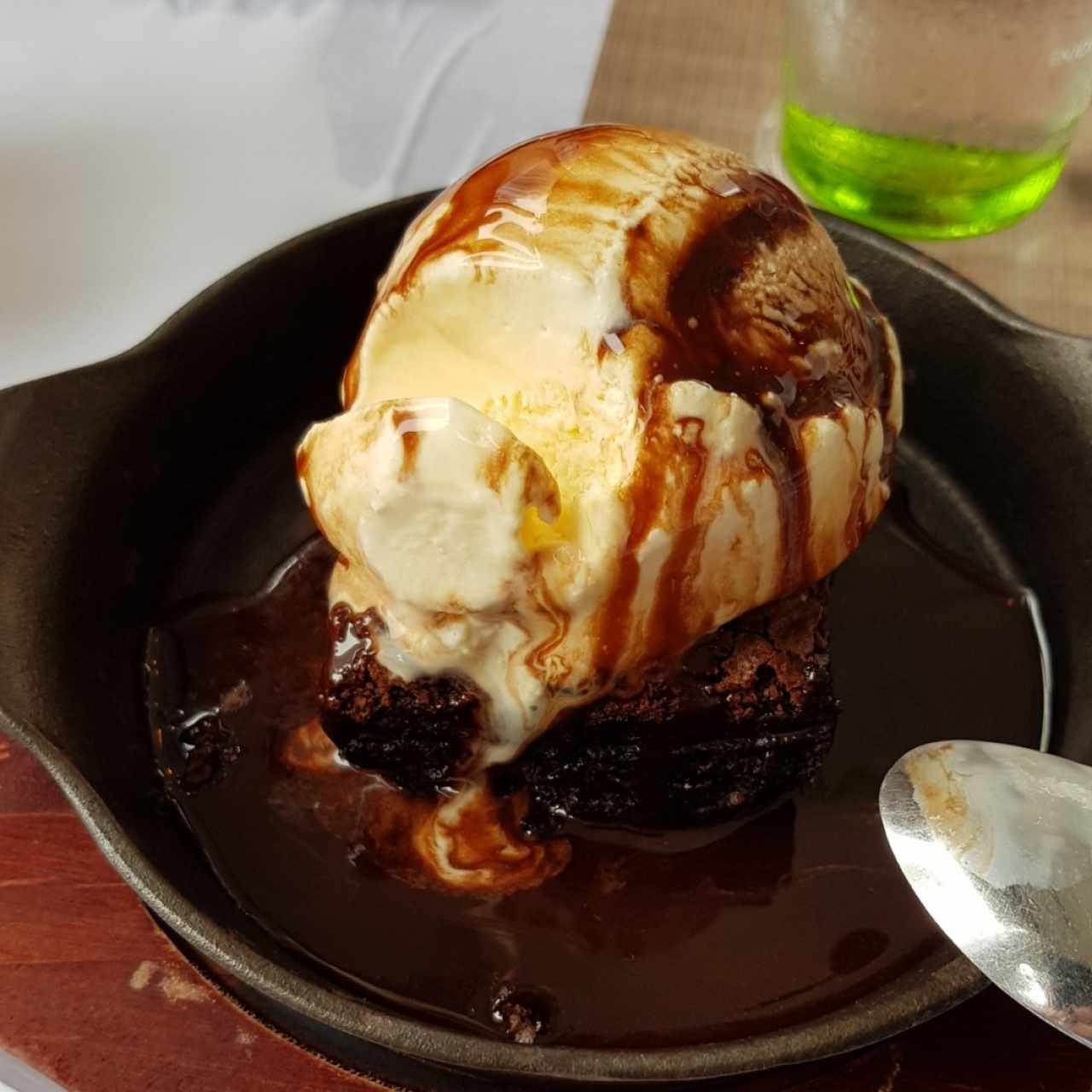 Brownie & Vainilla Ice Cream