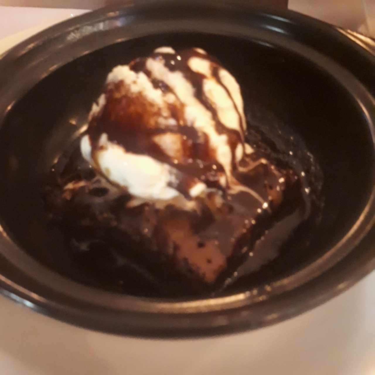 Brownie & Vainilla Ice Cream