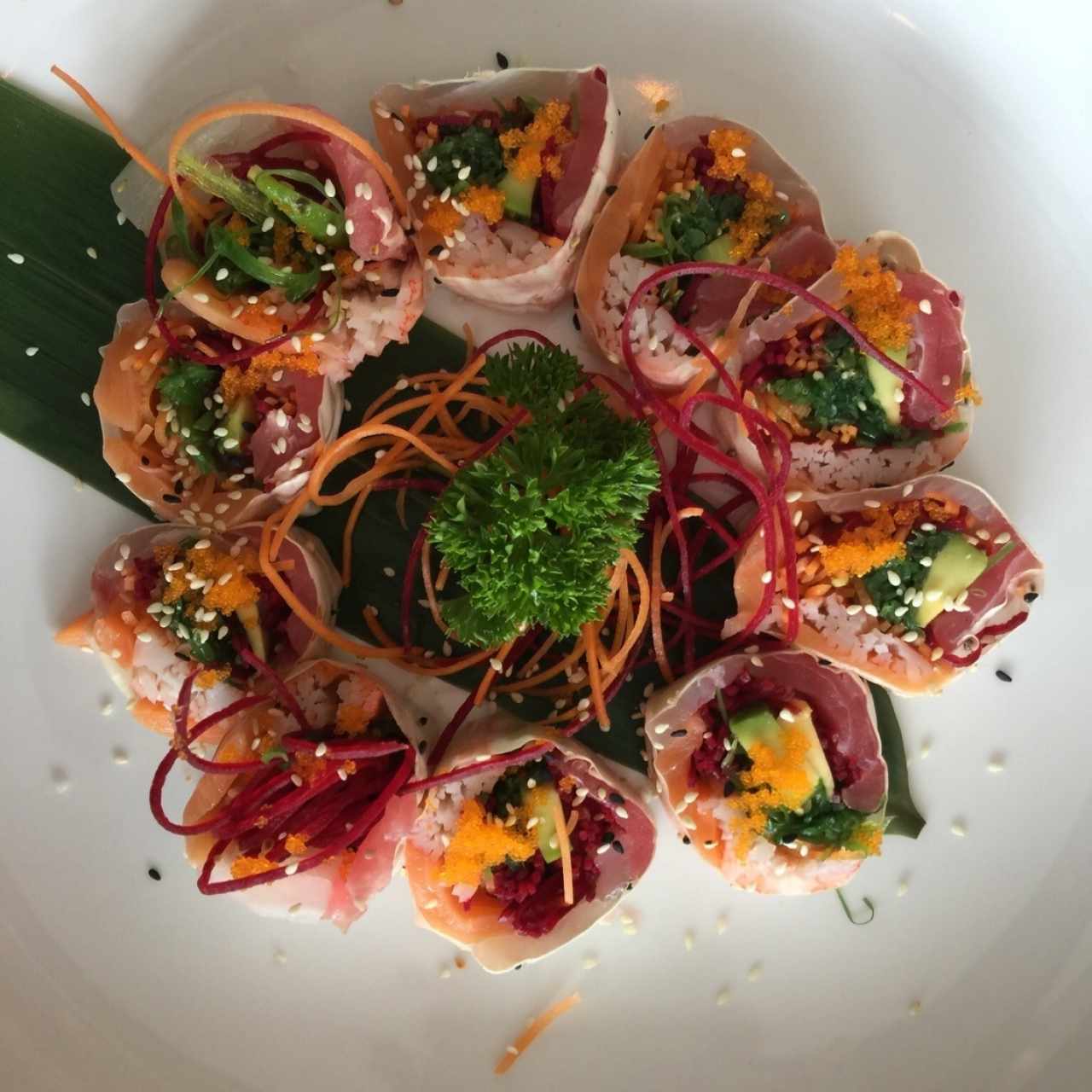 Sashimi roll (10 piezas)