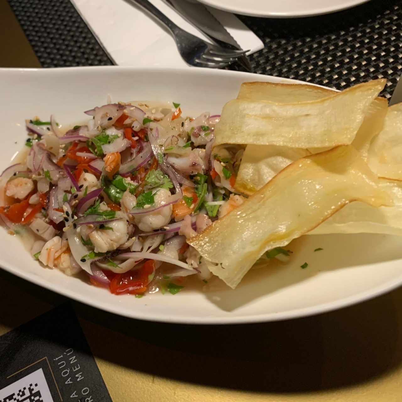 Ceviche de mariacos