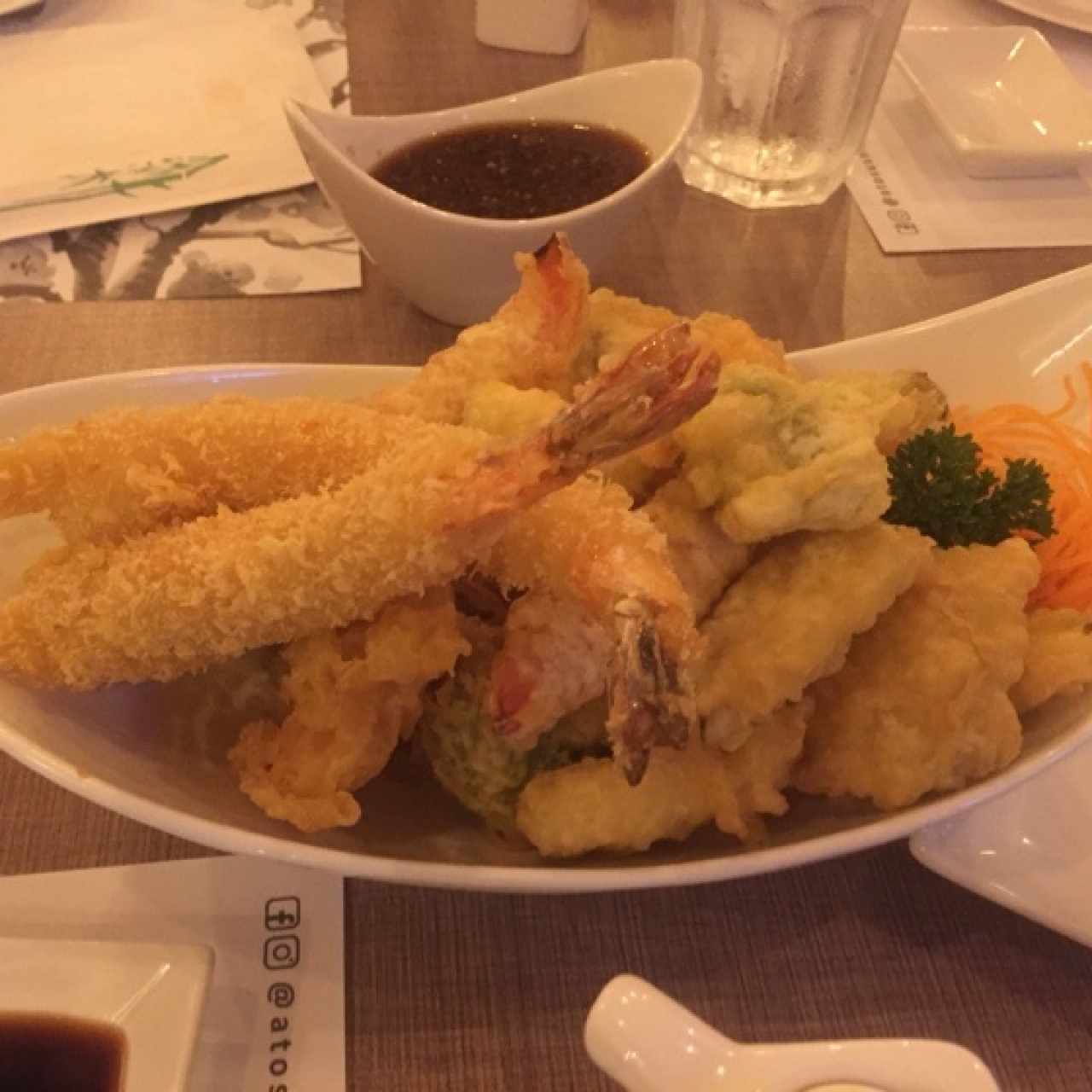 Ebi & Veggie Tempura