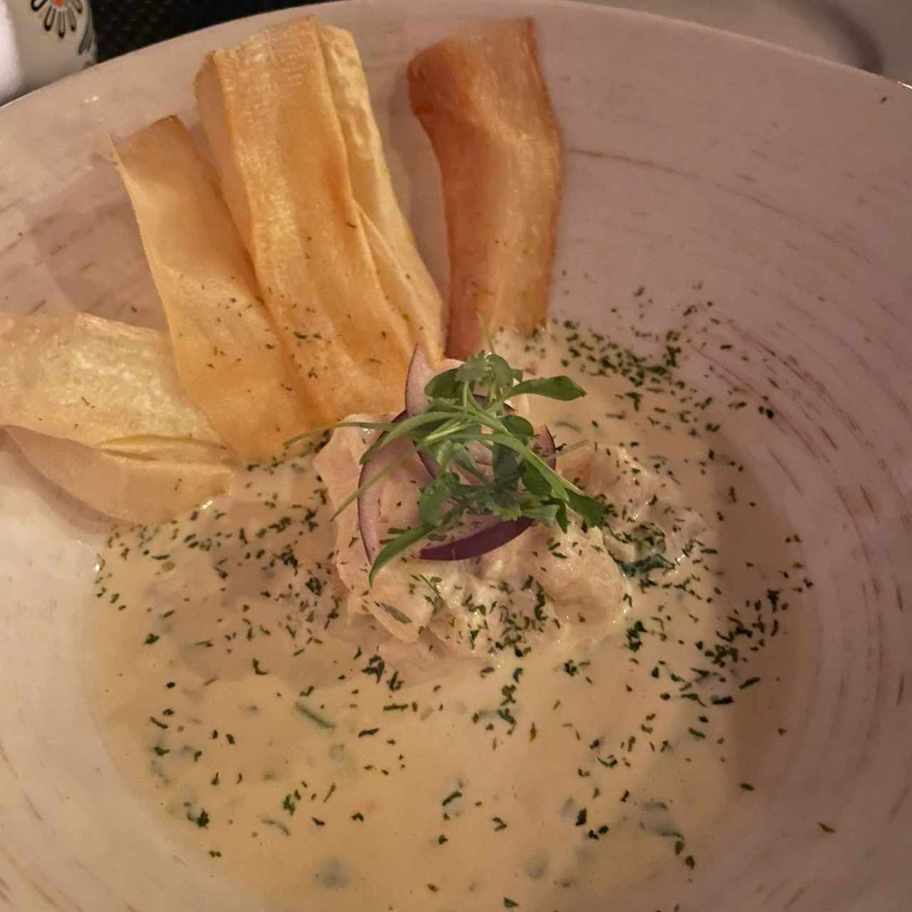 Ceviche leche de tigre