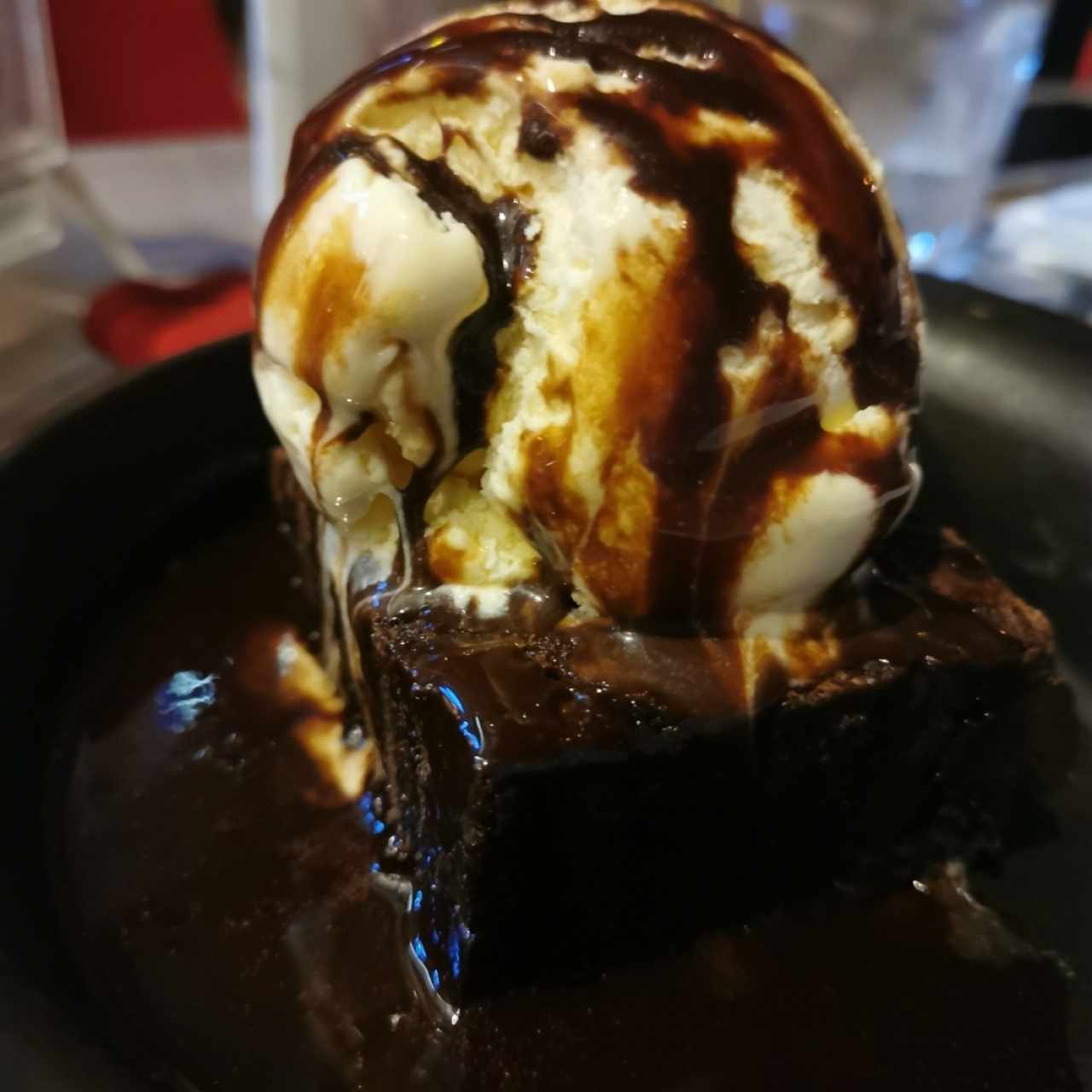 Brownie & Vainilla Ice Cream