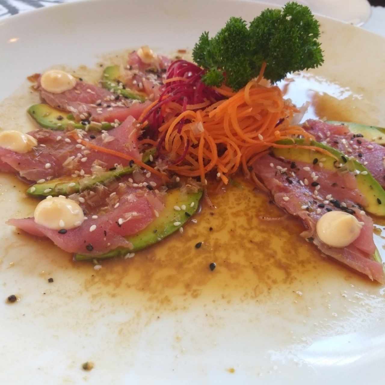 Entradas/Carpaccio - Maguro Tataki