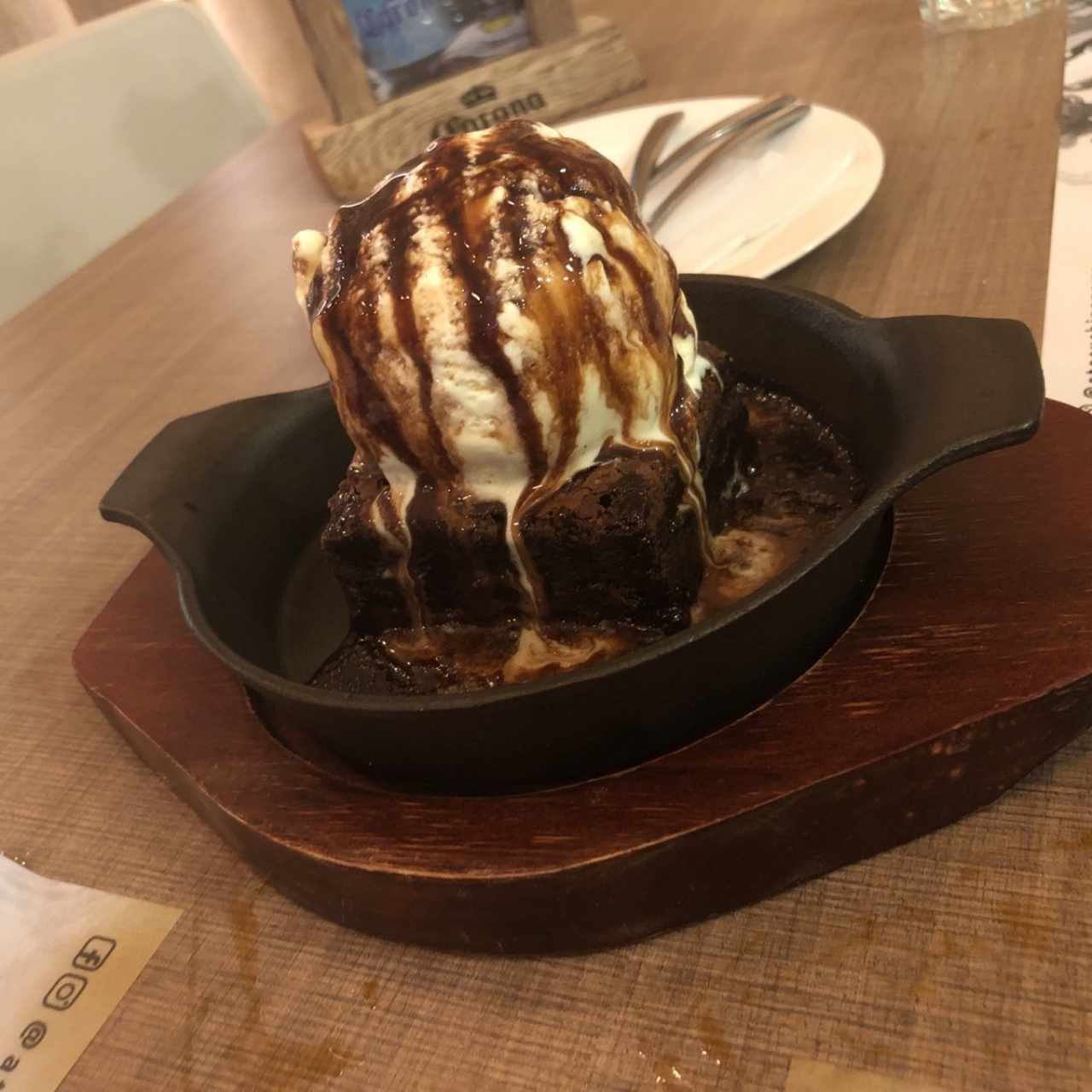 Brownie & Vainilla Ice Cream