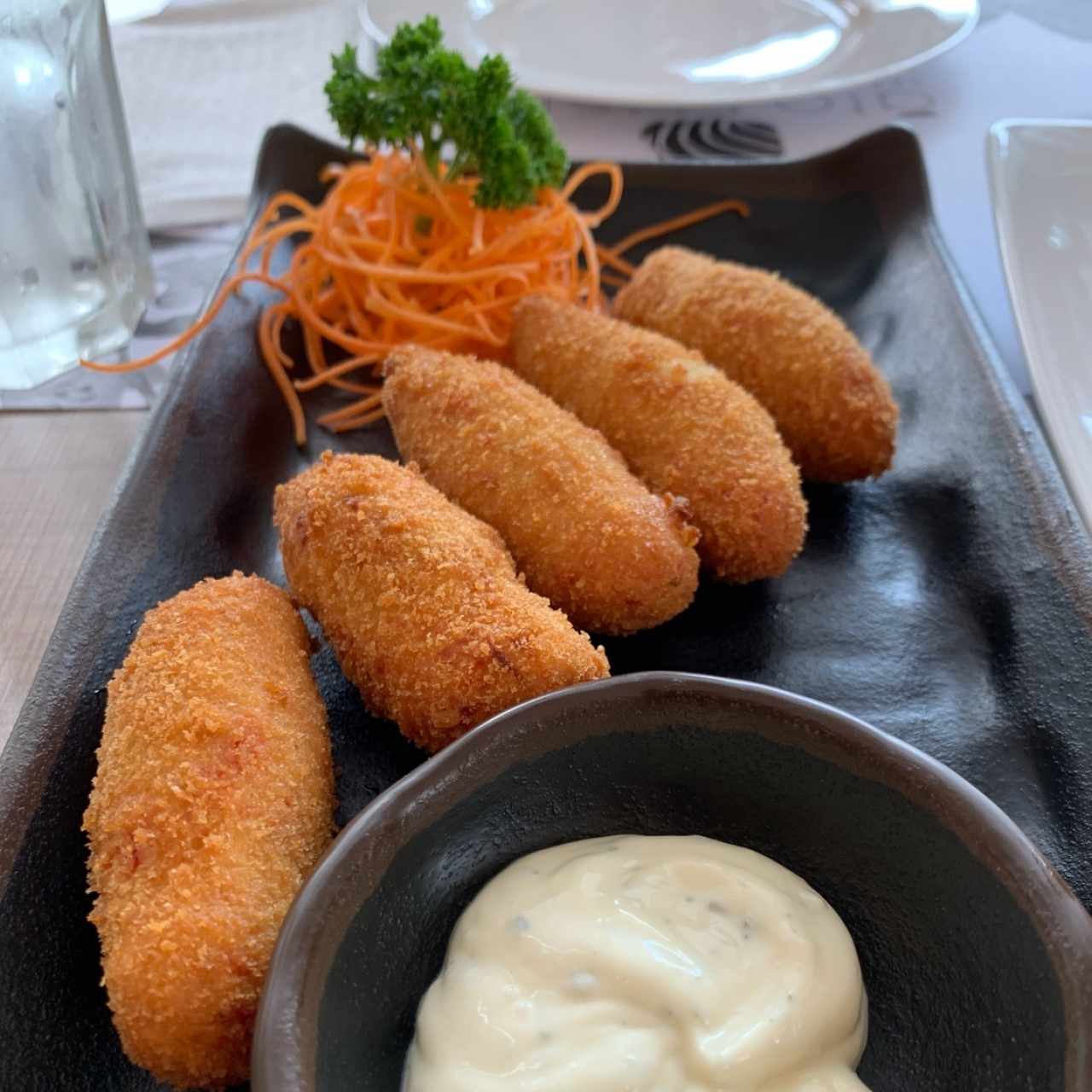 Croquetas de cangrejo (Kani Korrokke)