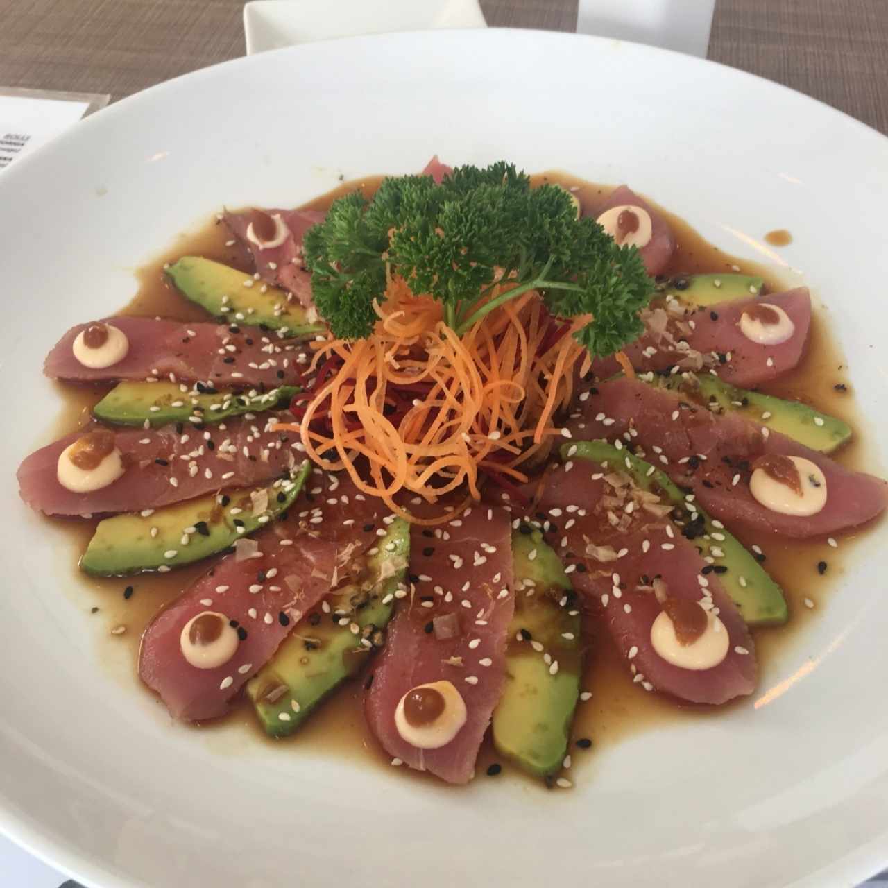 Entradas/Carpaccio - Maguro Tataki