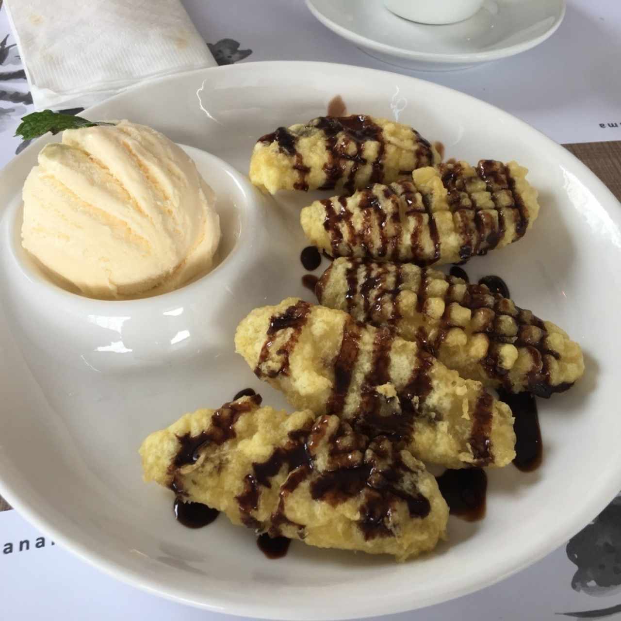 Postres - Banana Tempura