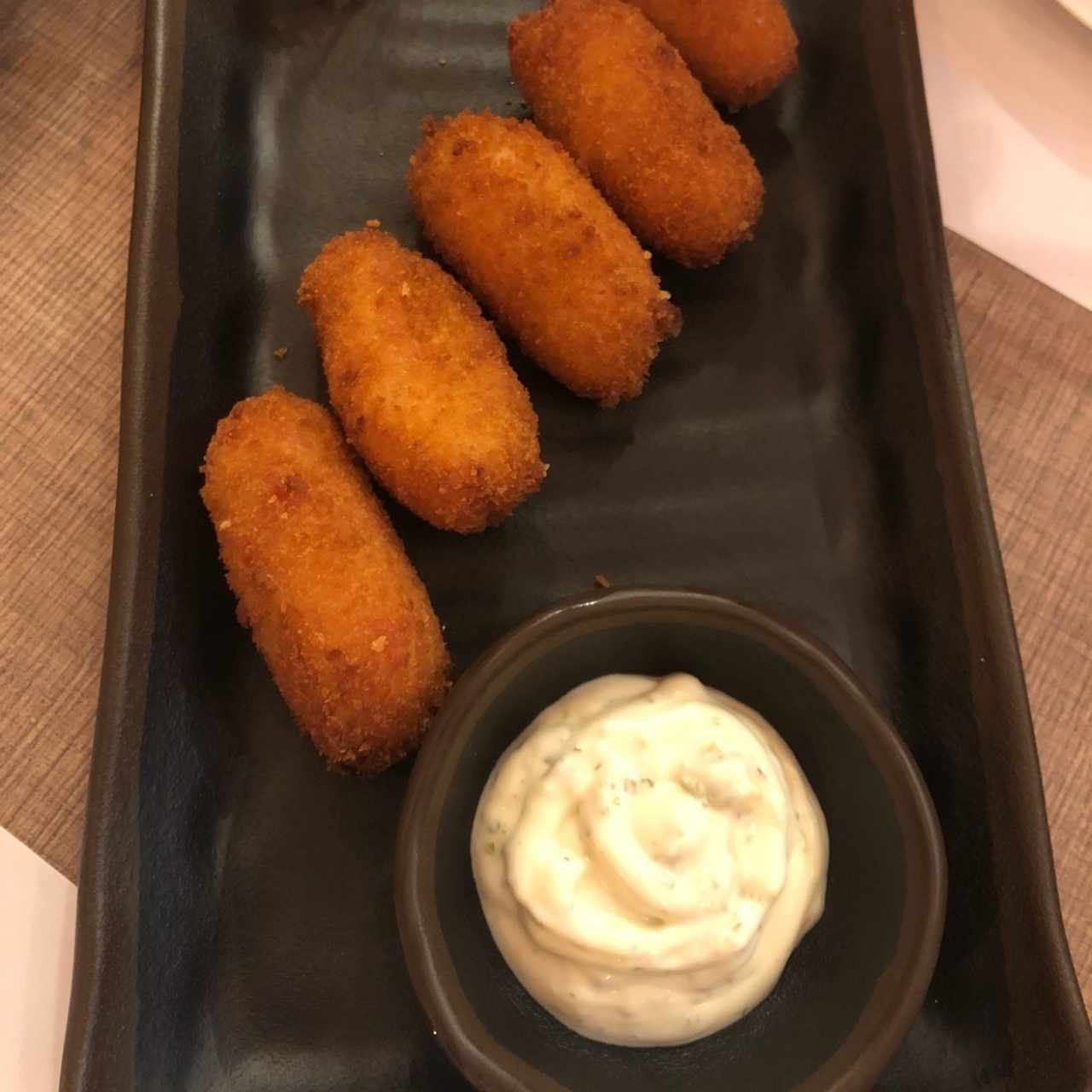 croquetas de cangrejo