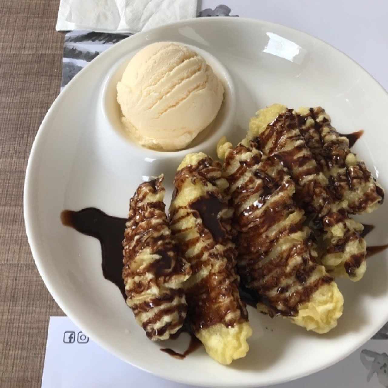 Postres - Banana Tempura