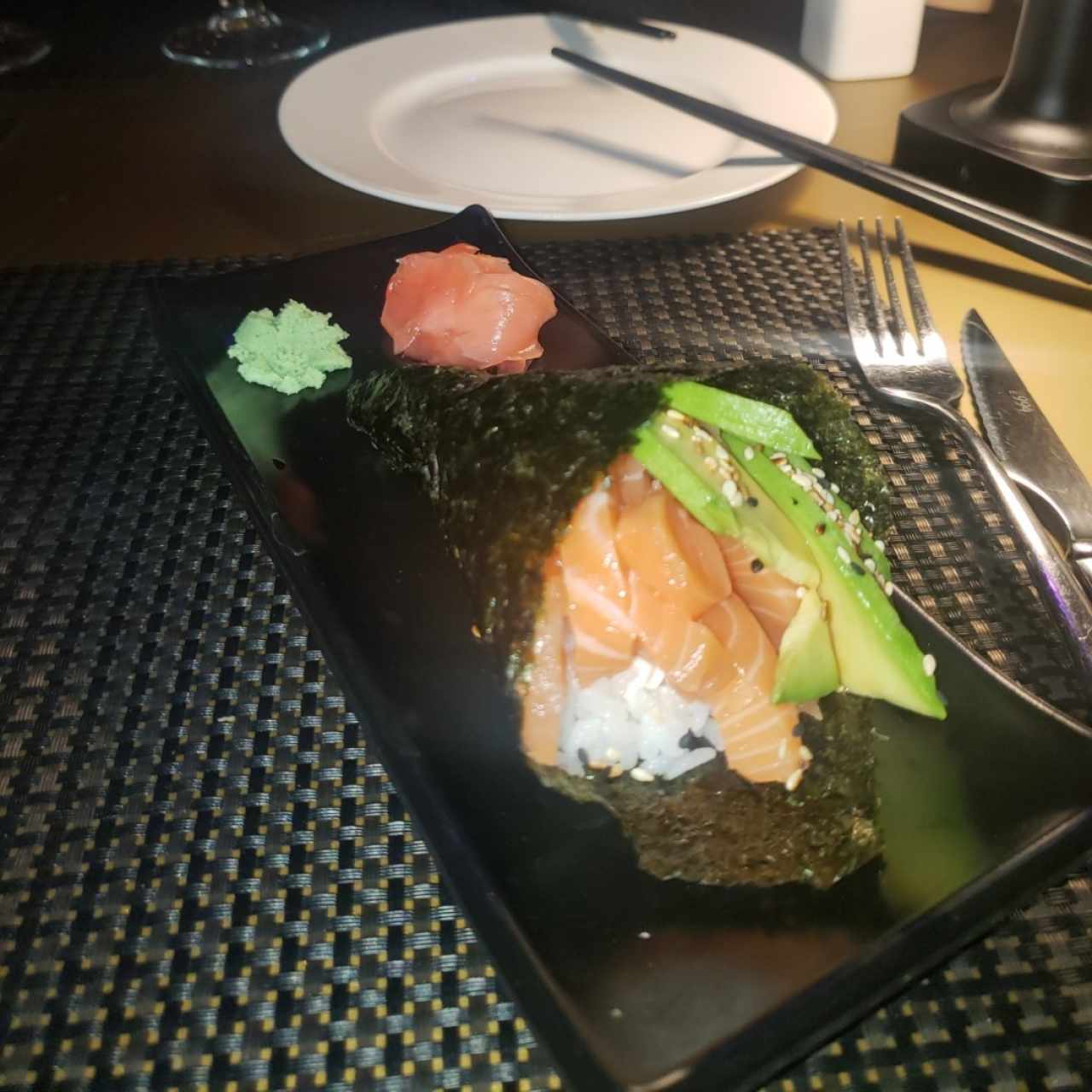 Temaki de Salmon